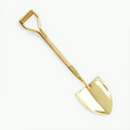 5 1/4" Gold Ceremonial Shovel